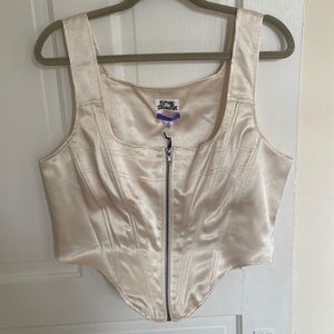 Future Collective corset top